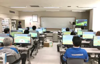 九州電力様ドローン講習の様子１