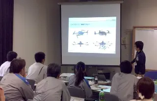 九州電力様ドローン講習の様子３